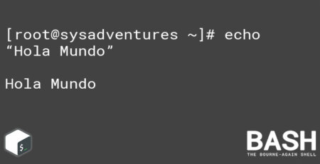 Logo Bash Example Sysadventures
