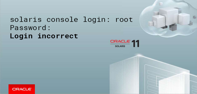 Recuperar contraseña de root en solaris 11