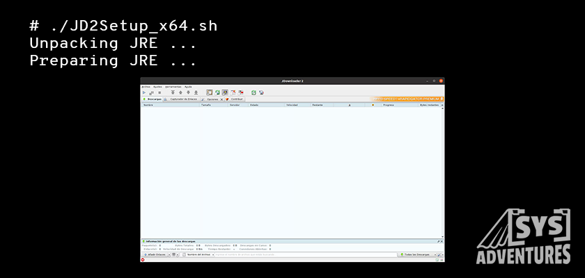 Cómo instalar Jdownloader 2 en linux